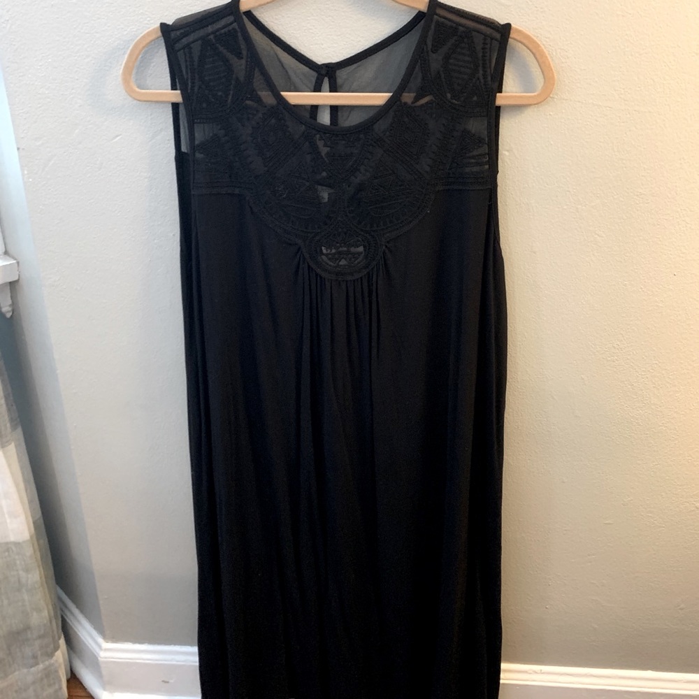 Green Envelope Los Angels Black Lace Dress